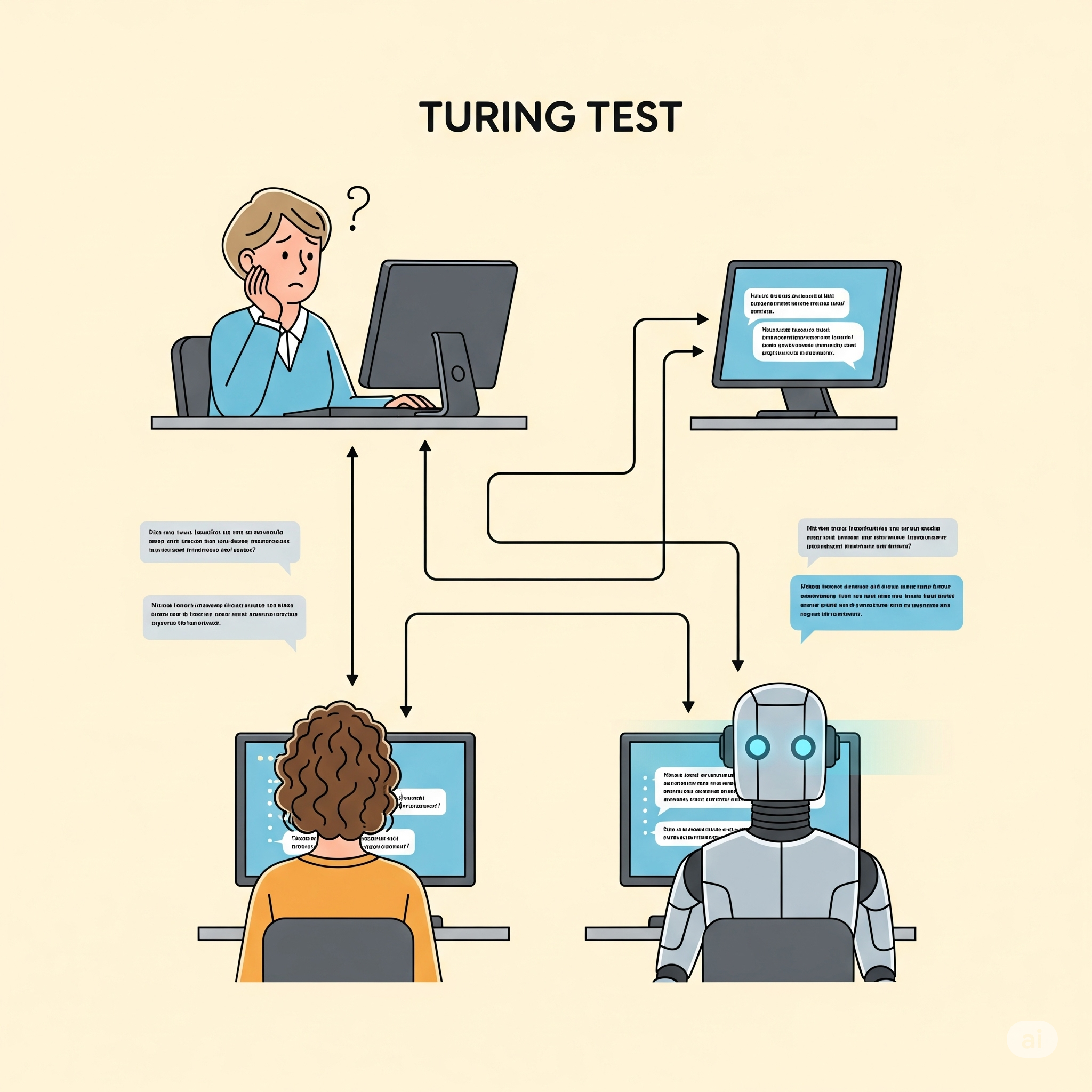 La prueba de Turing (hecha por Google Gemini)